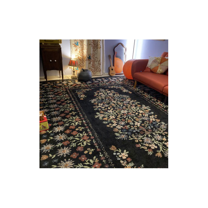 Rifle Paper Co. x Loloi Laurel Black Area Rug & Reviews
